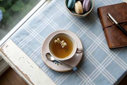Handmade+Painted Tea/coffee Cup & Saucer