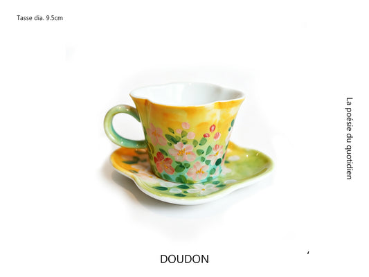 Handmade-Painted Ceramic cup